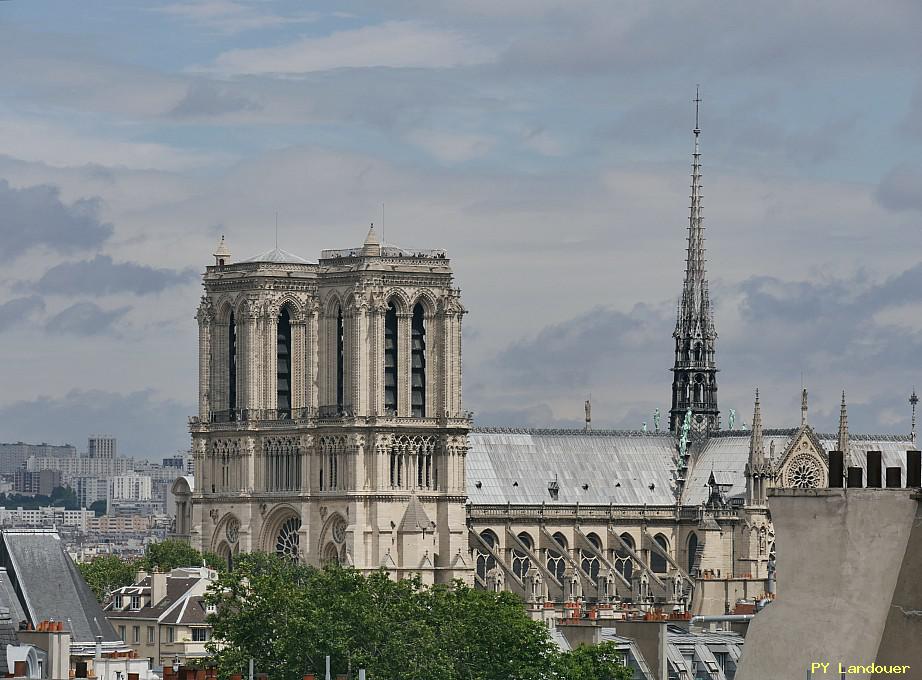 Paris vu d'en haut, Cathdrale Notre-Dame de Paris, 44 Boulevard Saint-Michel