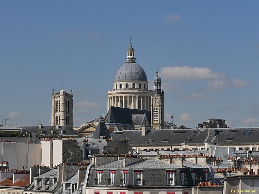 Paris vu d'en haut, glise Saint-tienne-du-Mont