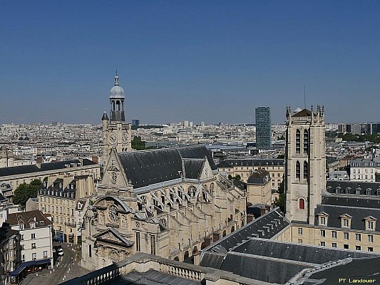 Paris vu d'en haut, glise Saint-tienne-du-Mont