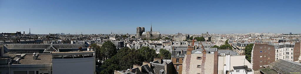 Paris vu d'en haut,  Maison de la Mutualit