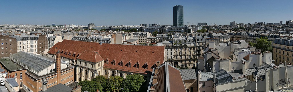 Paris vu d'en haut,  Maison de la Mutualit