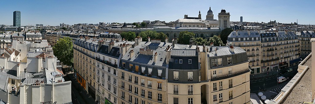 Paris vu d'en haut,  Maison de la Mutualit