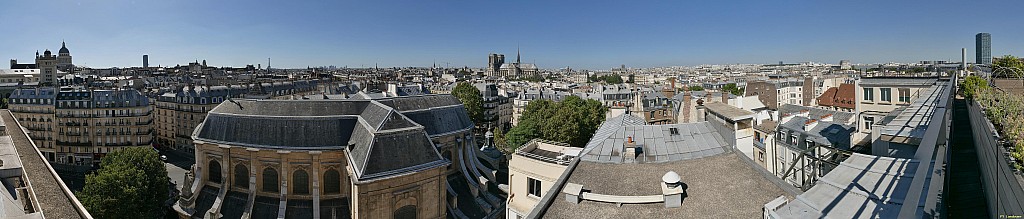 Paris vu d'en haut,  Maison de la Mutualit