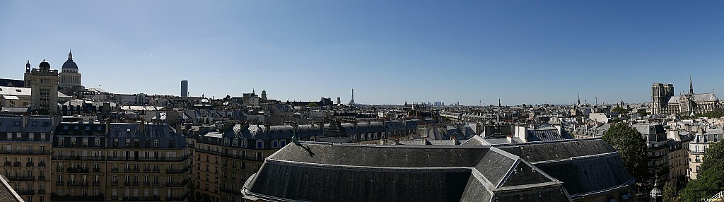 Paris vu d'en haut,  Maison de la Mutualit