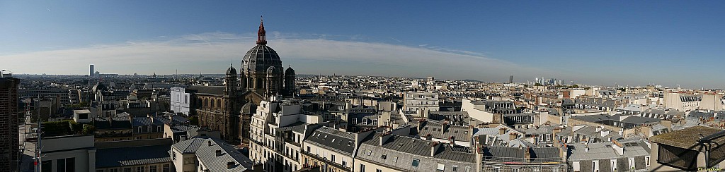 Paris vu d'en haut,  39 rue du Rocher