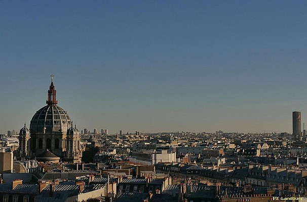 Paris vu d'en haut, glise Saint-Augustin