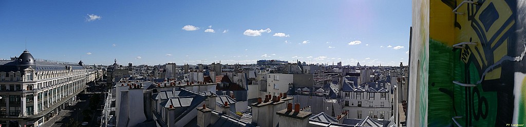 Paris vu d'en haut,  77 rue Raumur