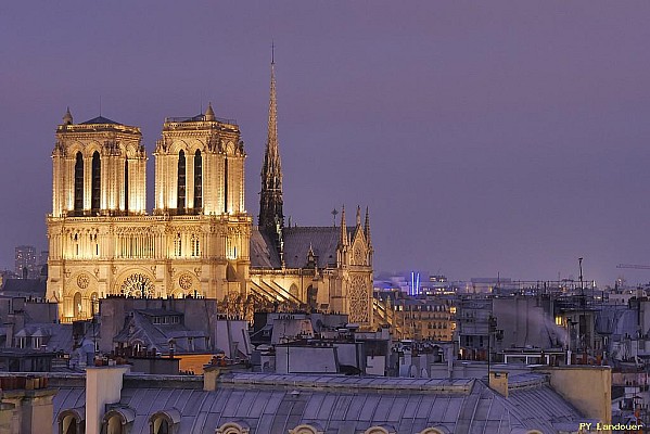 Paris vu d'en haut, 1 rue Danton