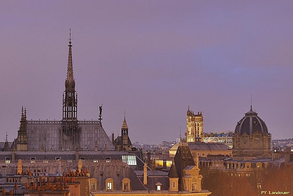 Paris vu d'en haut, 1 rue Danton