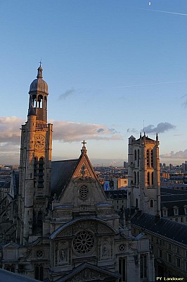 Paris vu d'en haut, glise Saint-tienne-du-Mont