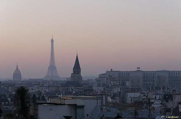 Paris vu d'en haut, 1 rue Danton