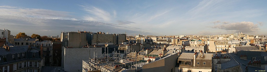 Paris vu d'en haut,  18 rue de Lisbonne