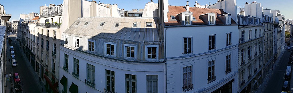 Paris vu d'en haut,  6 rue d'Aboukir
