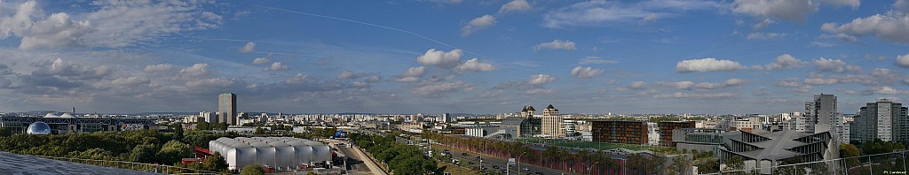 Paris vu d'en haut,  La Villette