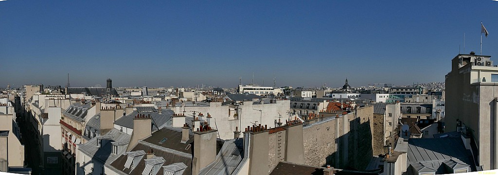 Paris vu d'en haut, 21 rue de la  Banque