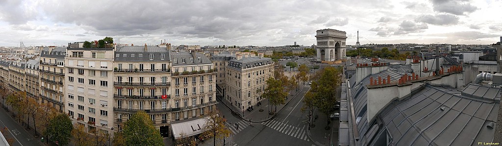 Paris vu d'en haut,  5 avenue Mac-Mahon