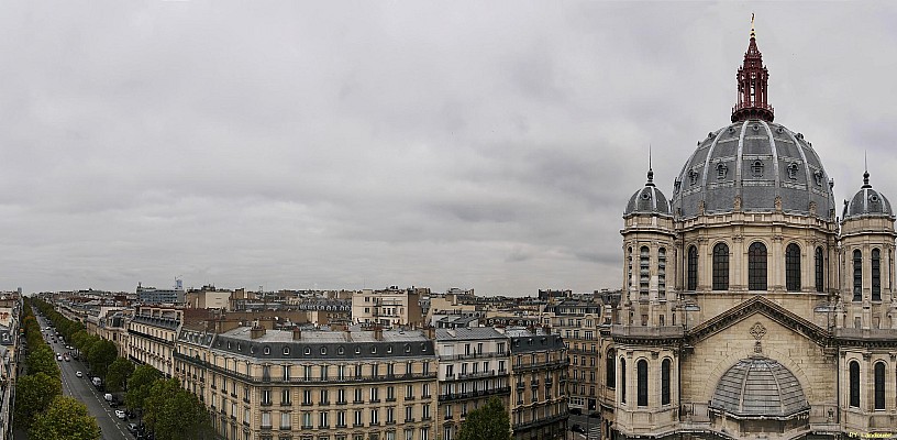 Paris vu d'en haut, 57 Boulevard Malesherbes