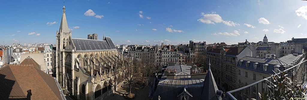 Paris vu d'en haut,  22 Rue de la Parcheminerie