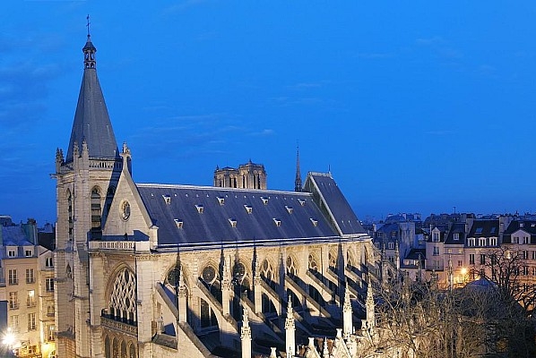 Paris vu d'en haut, glise Saint-Sverin, 22 Rue de la Parcheminerie