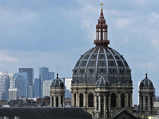 Paris vu d'en haut, glise Saint-Augustin