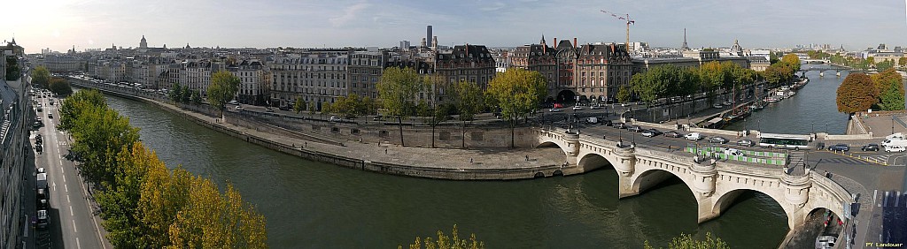 Paris vu d'en haut,  62 quai des Orfvres