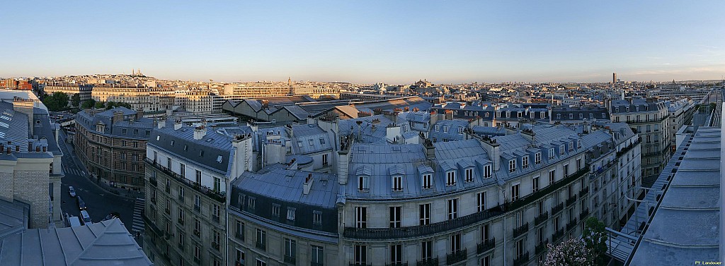 Paris vu d'en haut, 43 rue de Londres