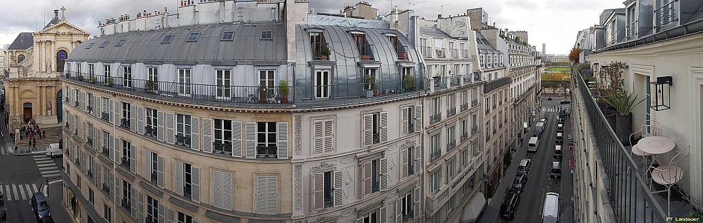 Paris vu d'en haut,  9 rue St-Roch