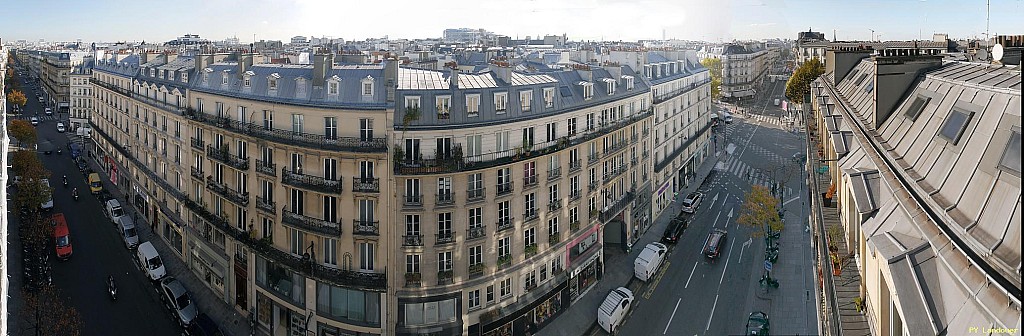 Paris vu d'en haut, 35 Rue de Turbigo