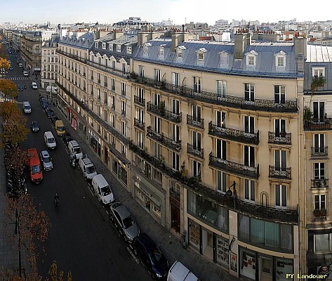 Paris vu d'en haut, 35 Rue de Turbigo