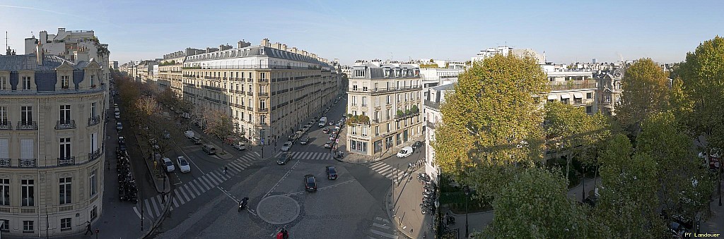 Paris vu d'en haut,  2 avenue Van-Dyck