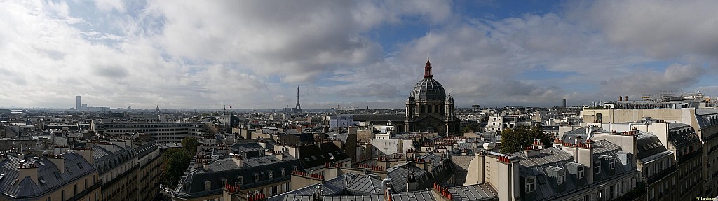 Paris vu d'en haut,  9 rue de  Vienne