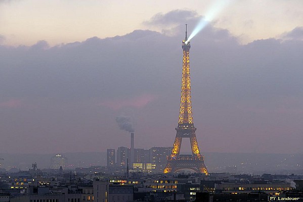 Paris vu d'en haut, 9 rue de  Vienne