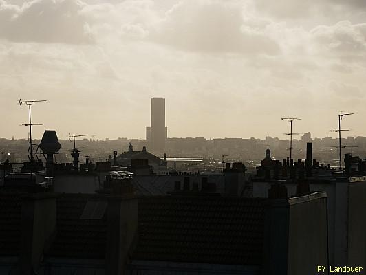 Paris vu d'en haut, 16 rue Tholoz