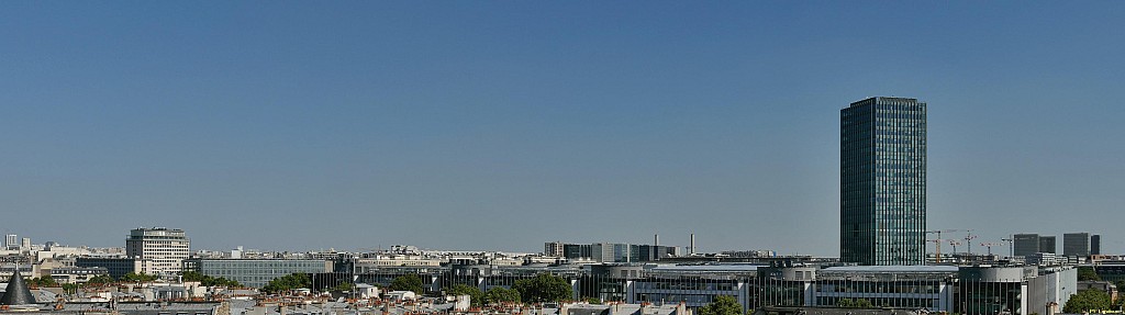 Paris vu d'en haut,  Vue de la Tour Zamansky