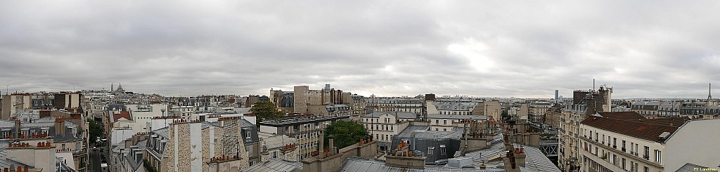 Paris vu d'en haut,  98 rue des Dames