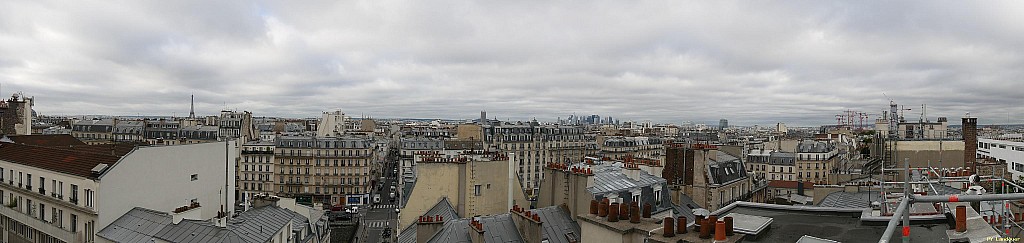 Paris vu d'en haut,  98 rue des Dames