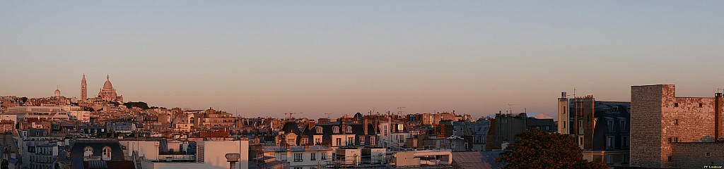 Paris vu d'en haut,  98 rue des Dames
