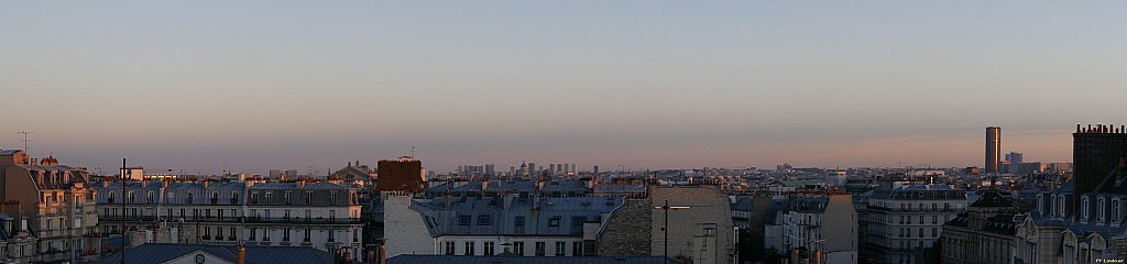 Paris vu d'en haut,  98 rue des Dames