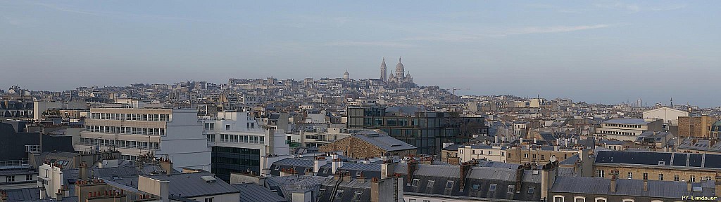 Paris vu d'en haut,  22 rue de Clichy