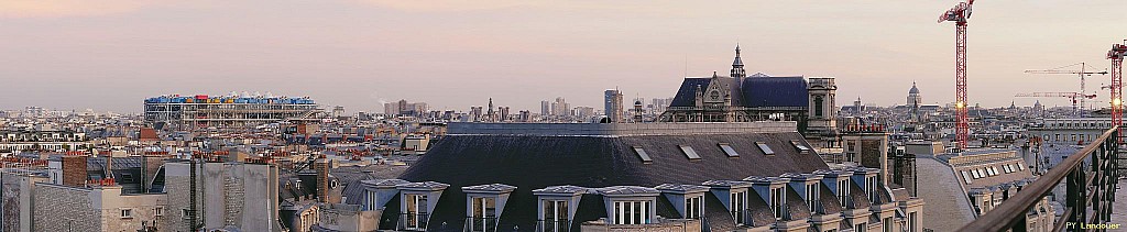 Paris vu d'en haut,  37 rue du Louvre