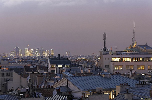 Paris vu d'en haut, 21 rue de la  Banque