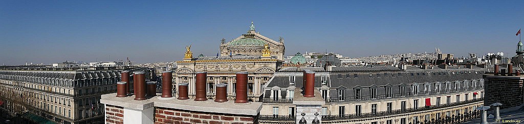 Paris vu d'en haut,  Opra