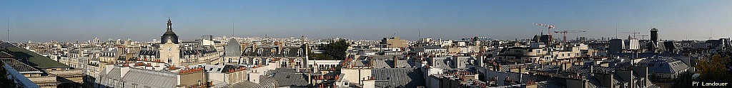 Paris vu d'en haut,  21 rue de la  Banque