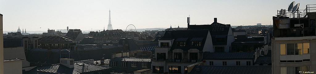 Paris vu d'en haut,  21 rue de la  Banque