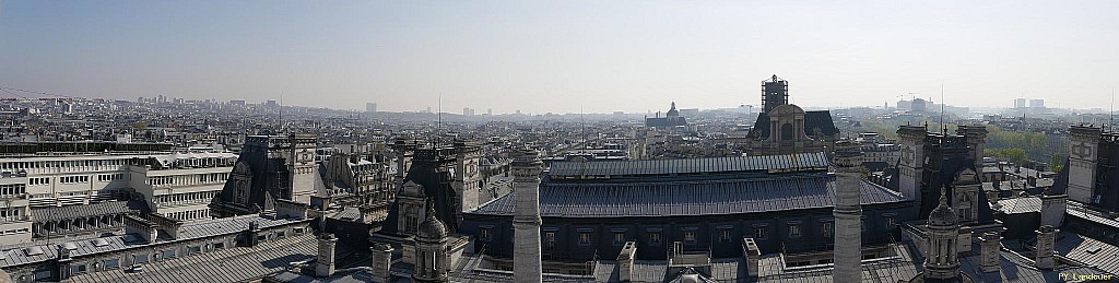 Paris vu d'en haut,  Htel de Ville de Paris