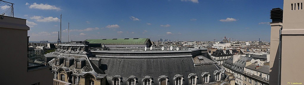 Paris vu d'en haut,  8 boulevard de la Madeleine