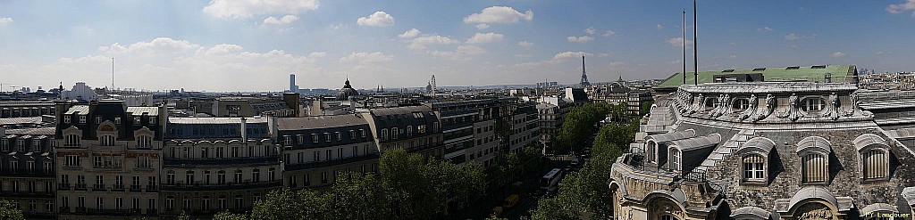 Paris vu d'en haut,  8 boulevard de la Madeleine