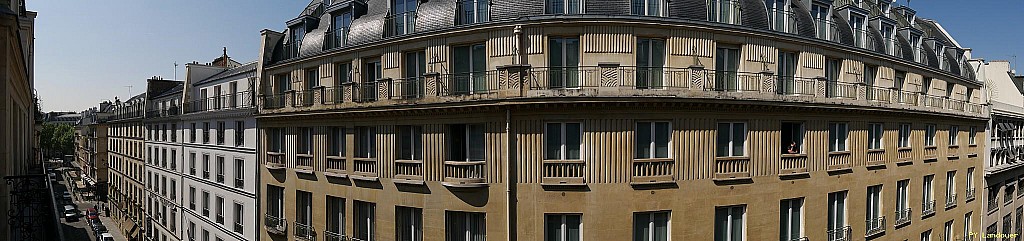 Paris vu d'en haut,  20 rue de l'Arcade