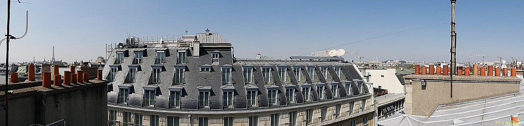Paris vu d'en haut,  20 rue de l'Arcade