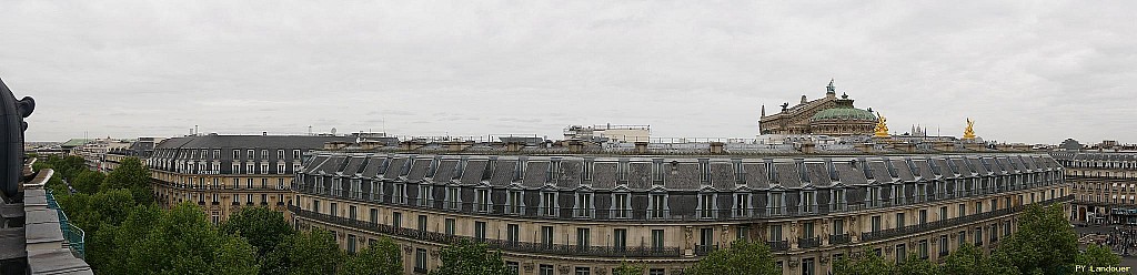 Paris vu d'en haut,  43 Boulevard des Capucines